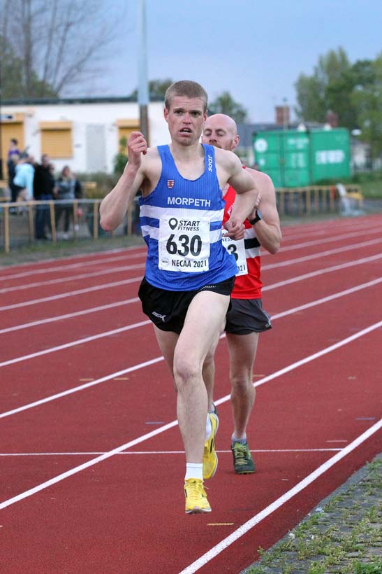 3000 metres, 2021 North East Grand Prix No. 2, Monkton, Wednesday, May 19th. Photo: David T. Hewitson/Sports for All Pics